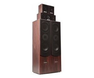 Fenton HF5W Home Cinema 5.0 335W RMS Pasivo Montable en Pared Marrón Nogal