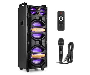 Fenton LIVE2102 - Altavoz Activo Bluetooth USB 10" 800W Color Negro | Bluetooth y USB incorporados, potencia de 800W, woofer de 10 pulgadas, perfecto para fiestas, bares y presentaciones