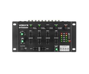 Fenton MDJ200 Altavoz portátil 150W con Bluetooth y batería | Sonido potente, iluminación integrada, batería recargable, para fiestas