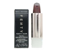 Fenty Beauty Icon - Pintalabios semimate rellenable Flaunty Auntie, 3,8 g