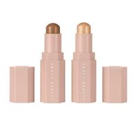Fenty Beauty ORIGINAL | by Rihanna | Mini Match Stix Duo Contour & Highlighter Set - Contorno + Iluminador | 2 * 2,8 gramos | by BELLA | (03 Mocha + 06 I Scream 7.10 g (Paquete de 1))