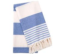 Fenytay Toalla Turca para Playa, Piscina Rayas Gasa 36 x 70 Pulgadas Gruesas algodón Esponjoso, Big Adult Vacation Travel Essentials Accesorios para cruceros Imprescindibles