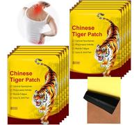 FENYW 80 Piezas Parches para Aliviar el Dolor, Parche para aliviar el dolor de tigre, Parches de tigre, Parche para Aliviar el Dolor de Rodilla para cuello, rodilla, espalda y hombros