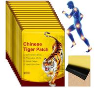 FENYW Parches para Aliviar el Dolor, 120 piezas Parches de tigre, Parche de alivio del dolor de rodilla, Parche para Aliviar el Dolor de Rodilla, Parches para el Dolor para cuello, hombros y espalda