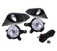 Feoosvx Faro Antiniebla Delantero Para Chevy Para Spark 2011-12 Cubierta Luces Niebla DRL Interruptor Alambre Trim Grille 95214449 Lámpara Frontal Parachoques