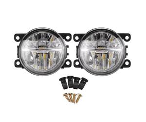 Feoosvx Faro Antiniebla Delantero Para Mitsubishi Para ASX L200 Para Pajero 4 Para Outlander 2003-2015 2 X H11 Luces Niebla Led Faros Lámpara