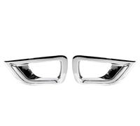 Feoosvx Faro Antiniebla Delantero Para Nissan Para Navara Para NP300 2015-2019 Cubierta Faros Antiniebla Soporte Arnés Bisel Parrilla(White DRL)