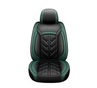Feoosvx Funda Asiento para Chevrolet para Cruze para Blazer para Captiva para Camaro para Aveo para Malibu para Equinox Cubierta Asiento Coche(Black Green 5 Seat E)