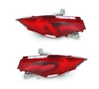 Feoosvx Luz Antiniebla Trasera Coche para Mazda CX-7 CX7 2009-2015 Parachoques Trasero Señal De Freno Lámpara Antiniebla Reflector Luz Sin Bombilla(Outer 1 Pair)