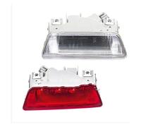 Feoosvx Luz Antiniebla Trasera Coche para Nissan para X-Trail para XTrail para Rouge T31 2008-2013 Lámpara Reflectora Lámpara Antiniebla Trasera Luz Parachoques Trasero(Red and White)