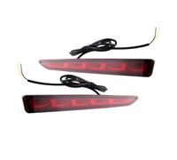Feoosvx Luz Antiniebla Trasera Coche para Toyota para Raize 2019-2022 Luz LED De Señal De Giro Dinámica Luz De Freno Reflector Luz De Parachoques Trasero.(B Style)