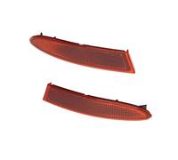 Feoosvx Luz Antiniebla Trasera Coche para X3 F25 11-14 para LCI 14-17 Reflector De Parachoques Trasero con Lente Roja Izquierda + Derecha