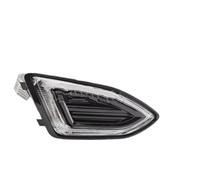 Feoosvx Luz Circulación Diurna Coche Para Ford Para Edge 2015-2018 LED DRL Faros Antiniebla Luz Conducción Diurna Marco Cubierta Luz Diurna Coche EE. UU Faro Principal(Izquierda)