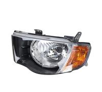 Feoosvx Luz Circulación Diurna Coche Para Mitsubishi L200 Para TRITON 2006-2009 Faro Delantero Luz Halógena Lateral Luz Señal Giro Lámpara Esquina DRL Sin Bombilla Faro Principal(Izquierda)