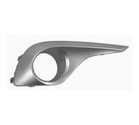 Feoosvx Luz Circulación Diurna Coche Para Toyota Para Highlander Carcasa Faro Antiniebla Parachoques Delantero Rejilla Cubierta Luz Conducción Cubierta Luz Antiniebla Faro Principal(Silver Right)