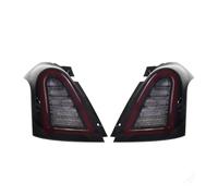 Feoosvx Luz Trasera Par De Luces Traseras LED Para Suzuki Para Swift 2006-2016 Luz Trasera Luz Trasera Luz Freno Luz Antiniebla Luz Señal Giro Faro Trasero(Dark With Red)