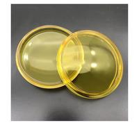 Feoosvx Montaje De Faros Para Peugeot 207, 208, 301, 307, 407, 607, 3008, Para MPV, 2 Luces Antiniebla Redondas De 90mm Diámetro, Lámparas Cristal Antiniebla Amarillo