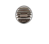 Feoosvx Rejilla Aire Acondicionado Coche para Benz W164 M ML GL Embellecedor Panel Salida Rejilla Ventilación Central Aire Acondicionado Delantero Izquierdo Y Derecho(Brown Central)
