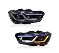 Feotlings de estilos for automóviles compatibles for BMW X1 F48 2016-2019 LED BEART DRL Running Gurn Light LED Reemplazo del proyector LED(Xenon)