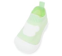 FEOYA Bebé Zapatos Primeros Pasos Invierno Niña Zapatillas Antideslizantes Biomecanics Bebé Barefoot Resistente al Desgaste Gimnasia Recién Nacido Zapatos Suave Semillas de Goma Botines 6-30 Meses