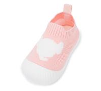 FEOYA Bebé Zapatos Primeros Pasos Invierno Niña Zapatillas Antideslizantes Biomecanics Bebé Barefoot Resistente al Desgaste Gimnasia Recién Nacido Zapatos Suave Semillas de Goma Botines 6-30 Meses