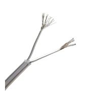 FEP Transparent Power Cord, 20AWG 2-Core Round Wire 0.5mm² For Lamp Holder And Driver Connection, Length Options(10 meters)