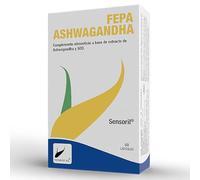 FEPA-ASHWAGANDHA + SOD | Suplemento | Potente Adaptógeno | Apoyo para el estrés, la ansiedad y conciliación del sueño | Mejora Concentración y Rendimiento Mental | 60 cápsulas | Sin Gluten Sin Lactosa