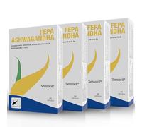 FEPA-ASHWAGANDHA + SOD | Suplemento | Potente Adaptógeno | Apoyo para estrés, ansiedad y conciliación del sueño | Mejora Concentración y Rendimiento Mental | 240 cápsulas | Sin Gluten Sin Lactosa