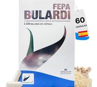 FEPA BULARDI 60 Cápsulas DR - Probiótico con Saccharomyces Boulardii 250 MG - Complemento Alimenticio Digestivo - Apoya el Equilibrio de la Microbiota Intestinal - Fepadiet