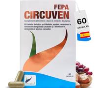 FEPA CIRCUVEN 60 Cápsulas con Extractos de Castaño de Indias, Meliloto y Ruscus - Complemento Alimenticio para la Circulación y Bienestar de Piernas - Fepadiet