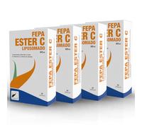 FEPA-ESTER C LIPOSOMADA | Suplemento Alimenticio Vitamina C | Potente Antioxidante | Refuerza Defensas Naturales | Combate Resfriados | 240 cápsulas | Sin Gluten y Sin Lactosa