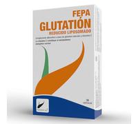 FEPA-GLUTATION R LIPOSOMADO | Apoyo Antioxidante y Desintoxicante Natural | Glutatión Reducido y Vitamina C | Refuerza Defensas y Disminuye Fatiga | Sin Gluten | Sin Lactosa | 30 Cápsulas