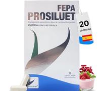 FEPA Prosiluet 20 Cápsulas con Lactobacillus gasseri - Complemento Alimenticio - Probiótico para Apoyo Nutricional en la Gestión de la Composición Corporal - Fepadiet