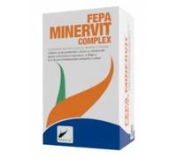 Fepadiet Fepa-Minervit Complex - Complemento Vitamínico y Mineral con Hierro, Vitamina C, Magnesio - 20 Cápsulas - Ayuda al Metabolismo Energético y Protección Antioxidante
