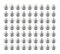 FEPITO 100 piezas Mini globos de luces LED Luces de globo LED blancas Lámpara de bola inalámbrica para linterna de papel Globo de luz Fiesta de Navidad Halloween Decoraciones