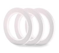 FEPITO Cinta adhesiva de doble cara para oficina, manualidades, costura, 6 mm x 30 m (3 unidades)