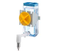 Feplast Bebedero para hámsteres, ratoncillos y jerbos Sippy 4672 Small, Capacidad 100 CC, Sistema de sujeción para Alambre o Superficies Lisas, 8,5 x