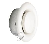 Fepre 87530 Difusor Empotrar Tubo, D 10 cm, Multicolor