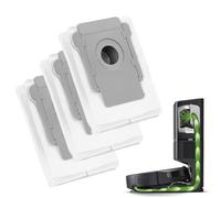 FEQDWOX Pack de 3 bolsas de aspiradora de repuesto originales para todas las estaciones de succión, compatibles con la serie i7+ E5 E6 J7 con estación de succión