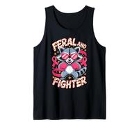 Feral and Fighter Breast Cancer Awareness Camiseta sin Mangas