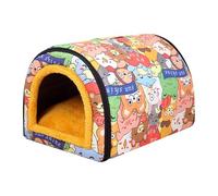Feral Cat House Outdoor - Weatherproof Stray Cat Shelter, Warm Insulated