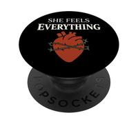 Feral Femme Energía Mujer Salvaje Rewilding Poder PopSockets PopGrip Adhesivo