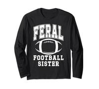 Feral Football Sister,Football Sis,Loud & Proud Cheer Sister Manga Larga