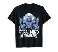 Feral Mind Alphaheart Werewolf Strength Camiseta