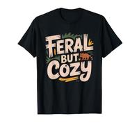 Feral Raccoon Acogedor Estilo De Vida Mapache Energy Camiseta