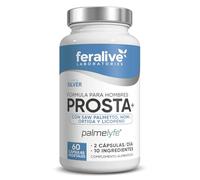 Feralive Laboratories PROST 60 Cápsulas - Fórmula para Hombres con PalmeLyte® Saw Palmetto + Origa + Lycopeno + Zinc - Suplemento para Salud Prostática y Bienestar Masculino