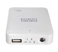 ferater Caja de bateria del Banco de la energia del USB portatil Cargador de bateria Externa del Paquete del Cargador de bateria de Emergencia 4X AA para telefonos,