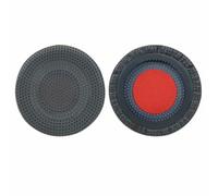 Ferbao Almohadillas de repuesto para auriculares Plantronics Blackwire C3200/C3225T/C3215/C5200 fundas de cuero y espuma (C3200 de cuero perforado completo de color titanio)