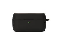 Ferbao Funda de silicona compatible con auriculares Jabra Evolve2 Buds (negro)