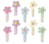 FERCAISH 10 gomas para el pelo con alambre de teléfono coloridas, gomas para el pelo para niños, niñas y mujeres